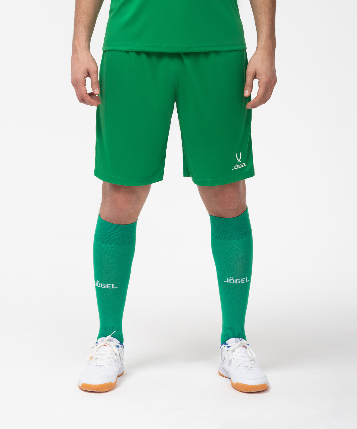 Фото Шорты игровые JOGEL CAMP Classic Shorts, зеленый/белый со склада магазина Спортев