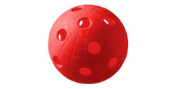 Мяч для флорбола Crater красный 51063