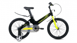 Велосипед Forward Cosmo 18 (1ск) (2021) черный/зеленый 1BKW1K7D1005
