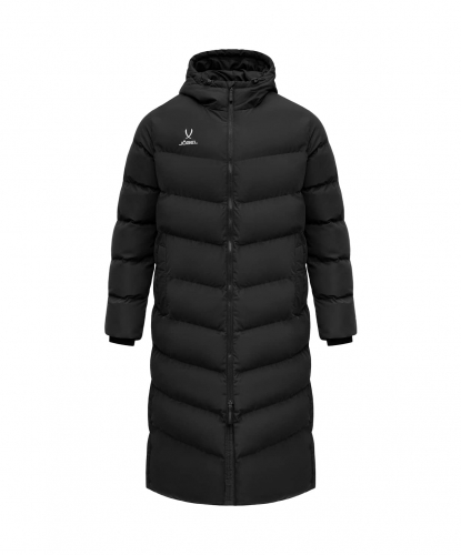 Фото Пальто утепленное Jogel ESSENTIAL PerFormPROOF Padded Coat черный 3938 со склада магазина Спортев