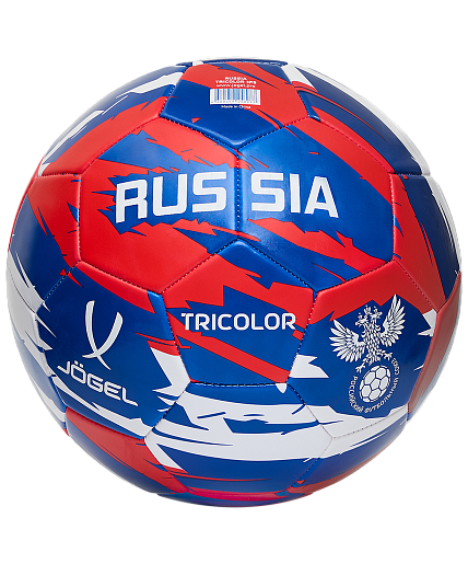 Мяч футбольный Jogel Russia Tricolor №5 3931 Фото Мяч футбольный Jogel Russia Tricolor №5 3931 со склада магазина Спортев