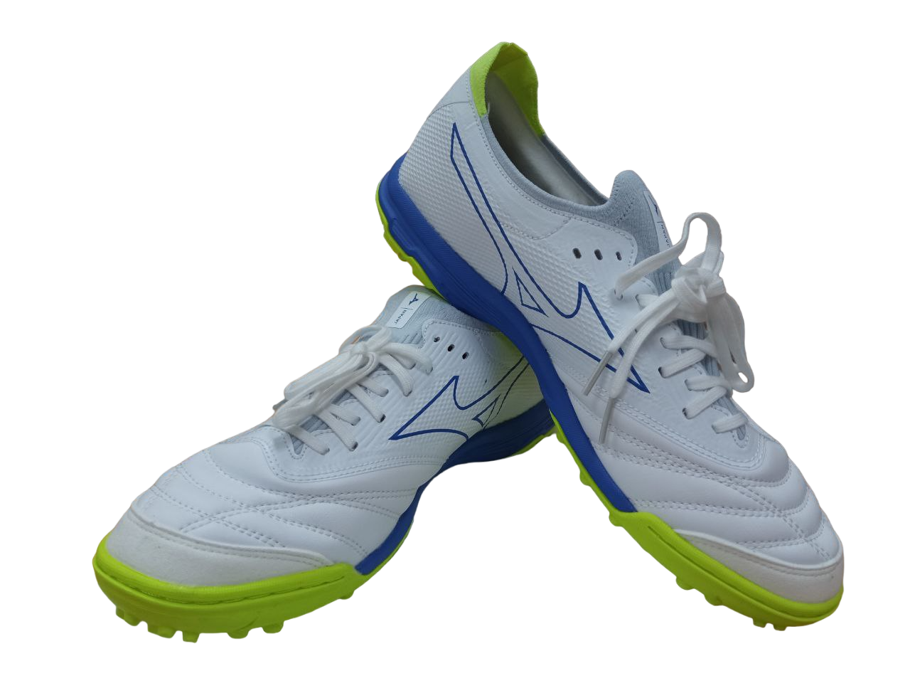 Фото Бутсы Mizuno Morelia Neo TF белый Q1GB229003 со склада магазина Спортев