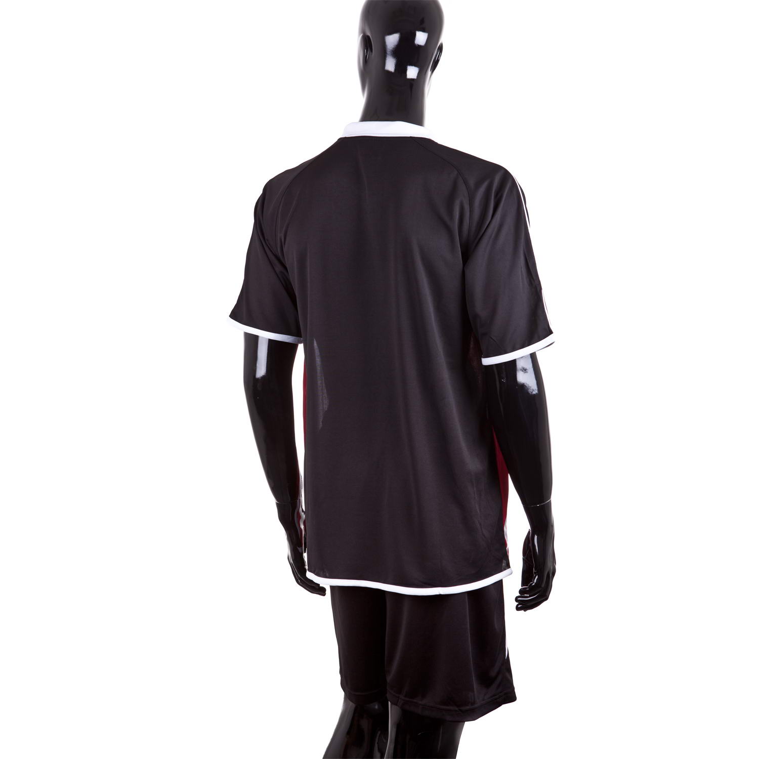 Фото Форма футбольная Leader Team Sn vine red/blk/wht PK-1 со склада магазина Спортев