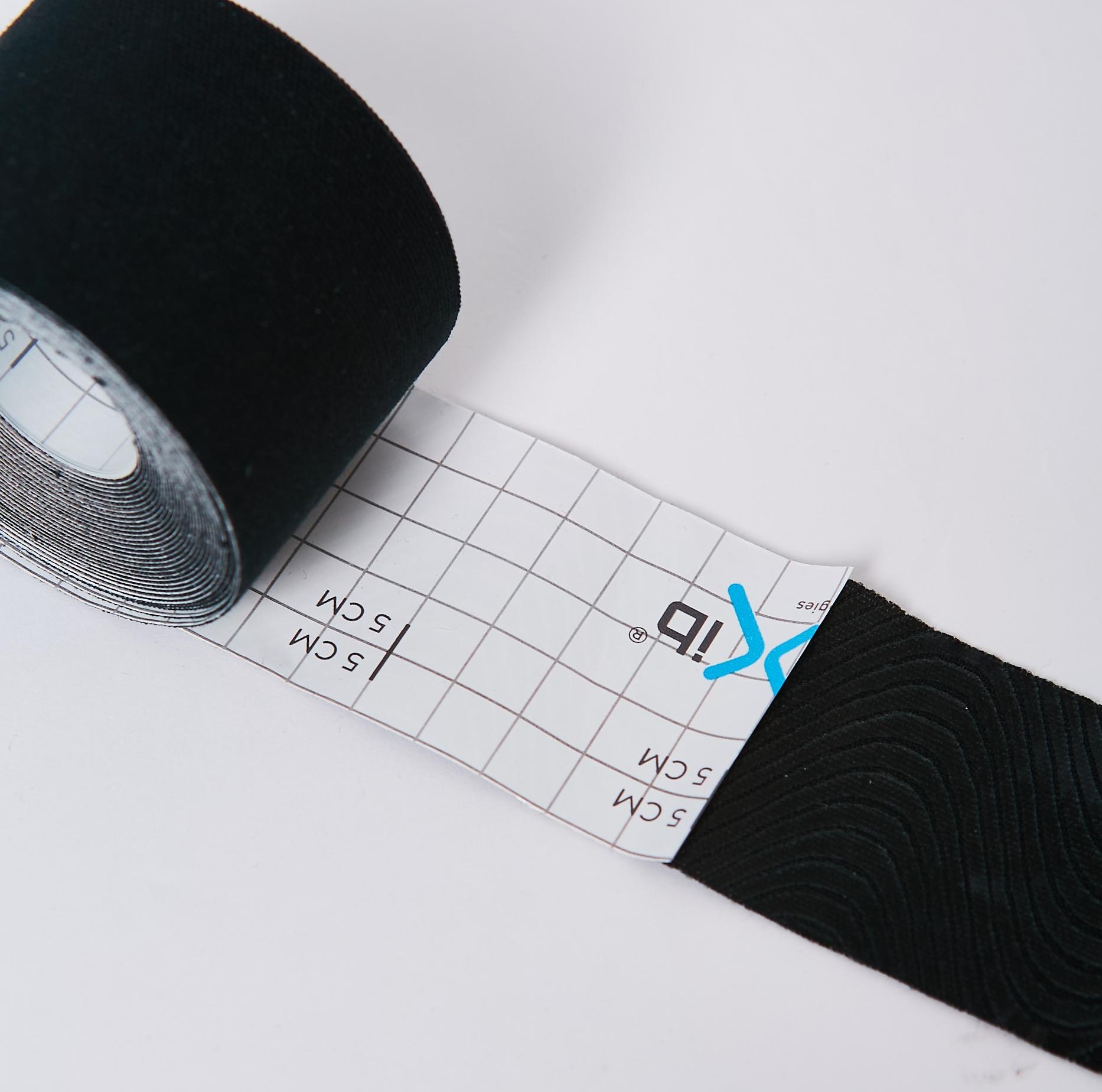 Фото Тейп Кинезио Kinexib Pro 5 м * 5 см черный 20827 со склада магазина Спортев