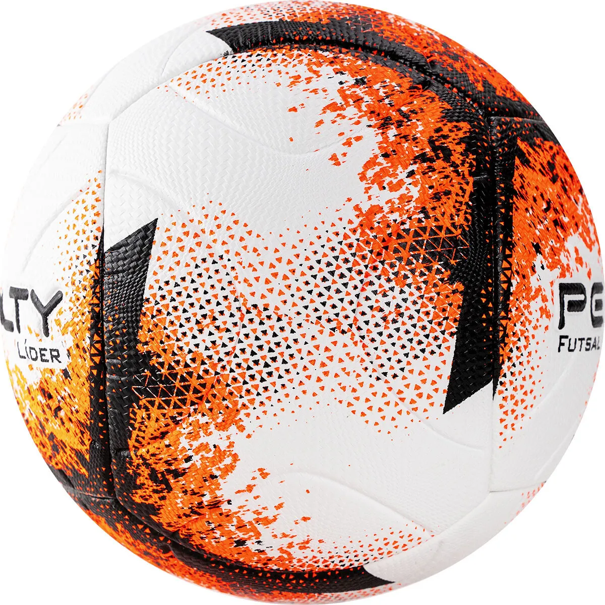 Фото Мяч футзальный Penalty Futsal 500 Lider XXI №4 бело-оранжево-черный 5213061710-U со склада магазина СпортЕВ