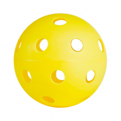 Мяч для флорбола Well Hockey yellow 2416