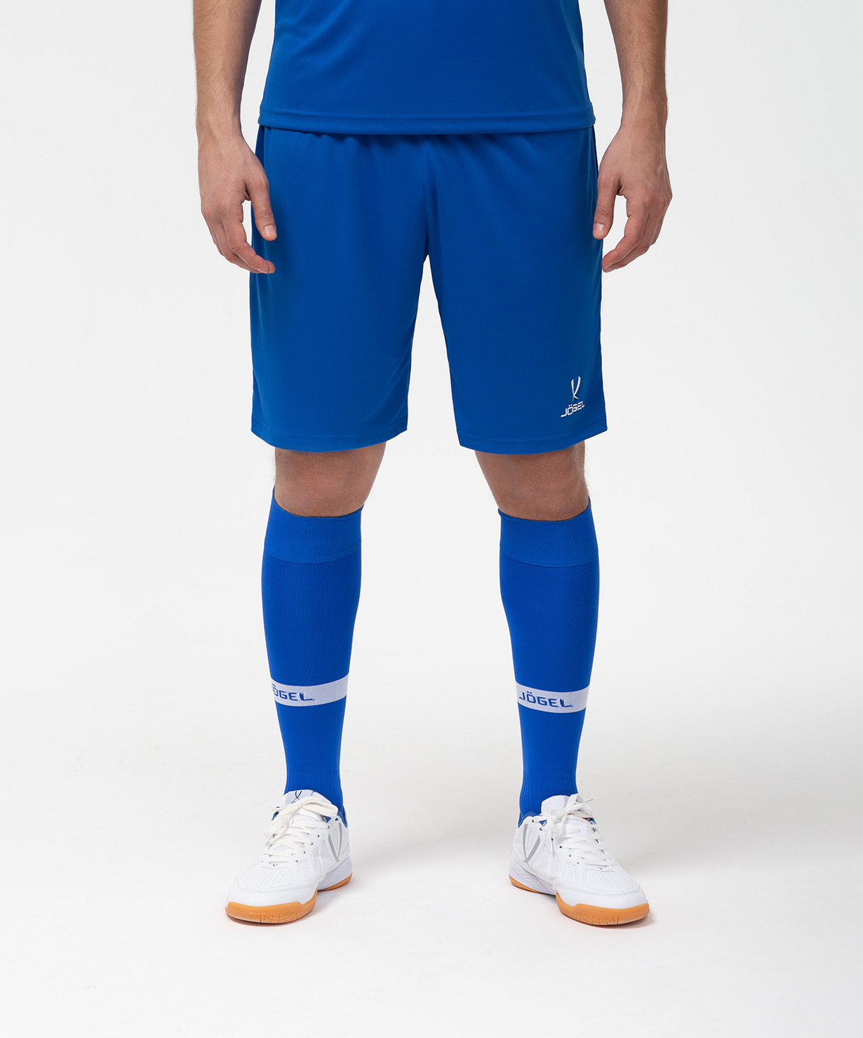 Фото Шорты игровые JOGEL CAMP Classic Shorts, синий/белый со склада магазина Спортев
