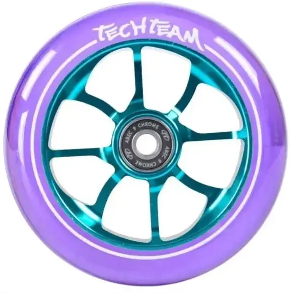 Фото Колесо для самоката TechTeam X-Treme 110*24 мм Mist purple со склада магазина СпортЕВ