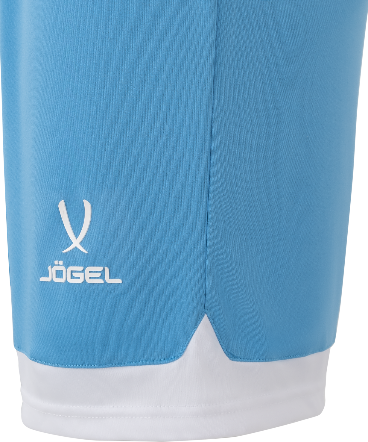 Фото Шорты игровые JOGEL DIVISION PerFormDRY Union Shorts, голубой/белый/белый со склада магазина Спортев