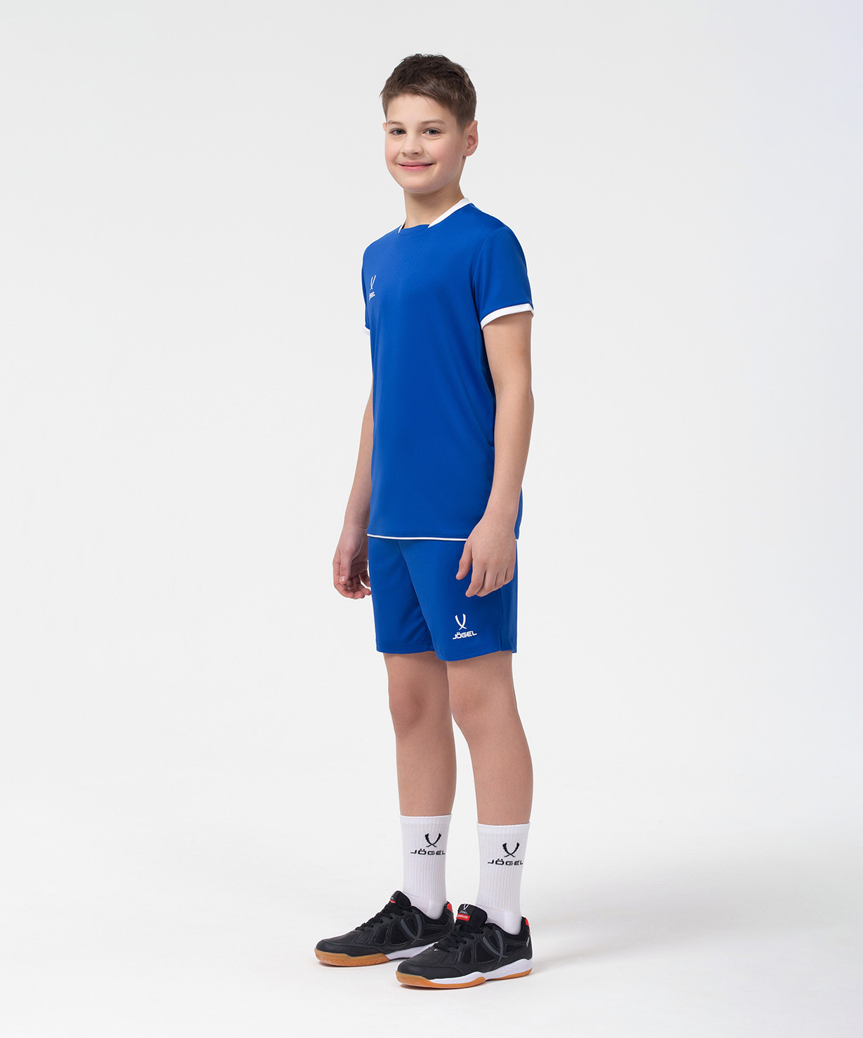 Фото Шорты волейбольные JOGEL CAMP, синий, детский со склада магазина Спортев