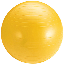 Фитбол 75 см FBA-75-1 Anti-Burst желтый