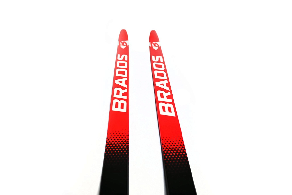 Фото Беговые лыжи STC RS Skate красный со склада магазина Спортев