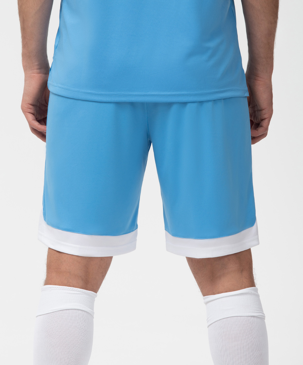 Фото Шорты игровые JOGEL DIVISION PerFormDRY Union Shorts, голубой/белый/белый со склада магазина Спортев