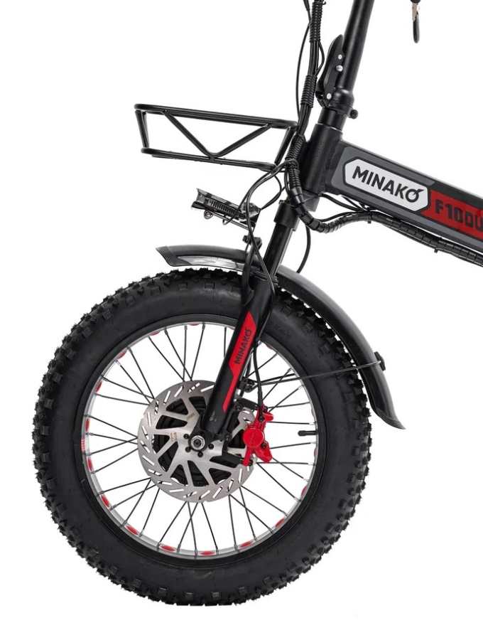 Фото Электровелосипед Minako F10 Dual со склада магазина Спортев