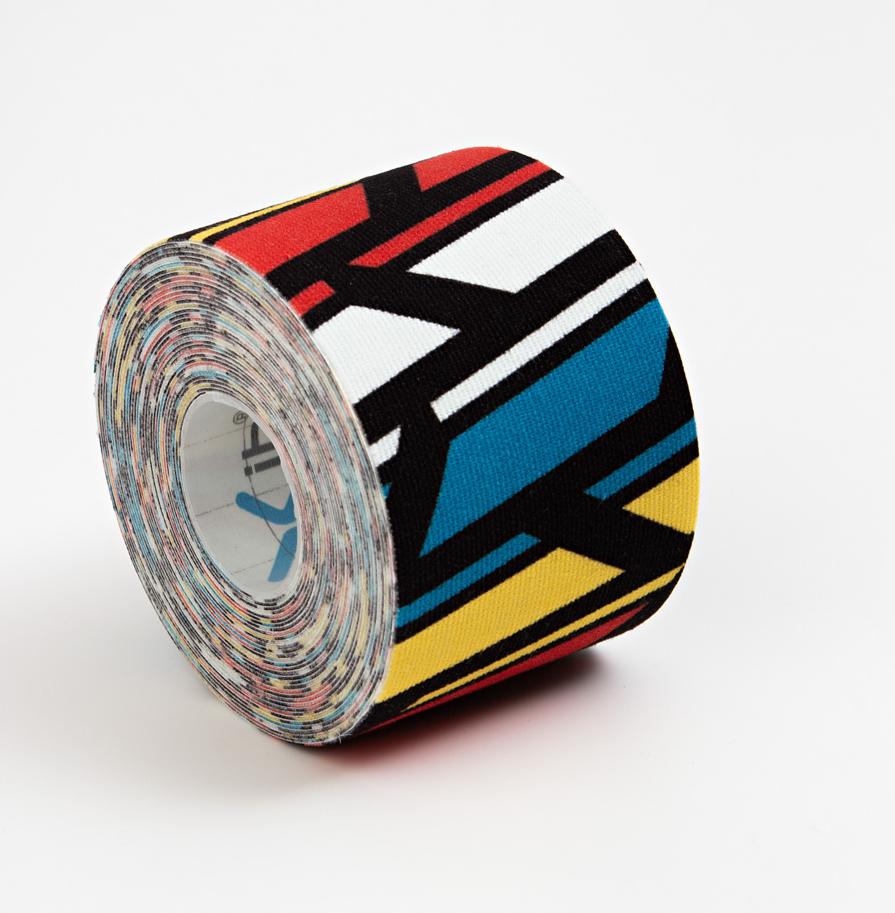 Фото Тейп Кинезио Kinexib Pro 5 м * 5 см разноцветный 28229 со склада магазина Спортев