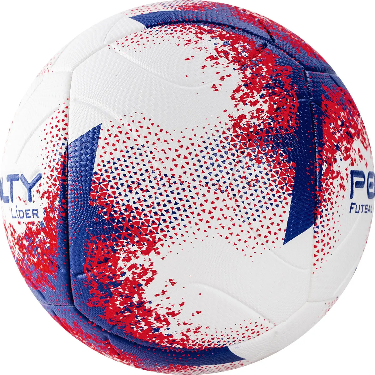 Фото Мяч футзальный Penalty Futsal 500 Lider XXI №4 бело-сине-красный 5213061641-U со склада магазина СпортЕВ