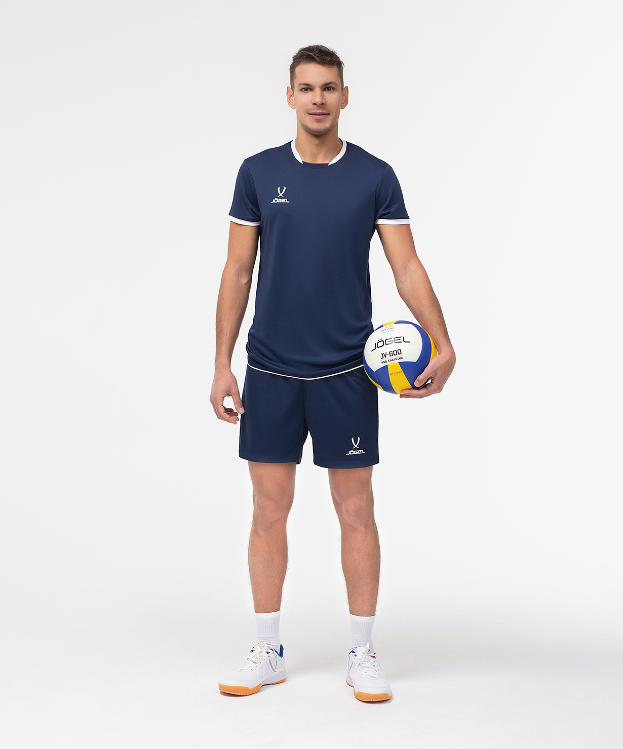 Фото Футболка волейбольная JOGEL CAMP, темно-синий со склада магазина Спортев
