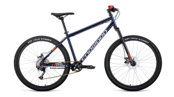 Велосипед Forward Sporting 27.5 X D (9ск) (2022) т.синий/красный