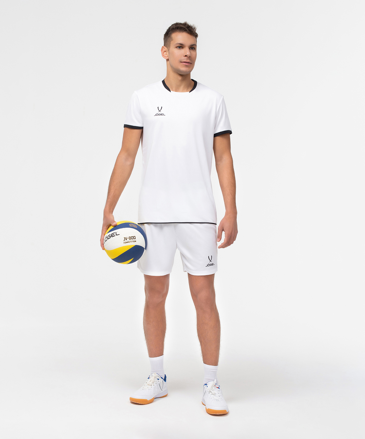 Фото Футболка волейбольная JOGEL CAMP, белый со склада магазина Спортев