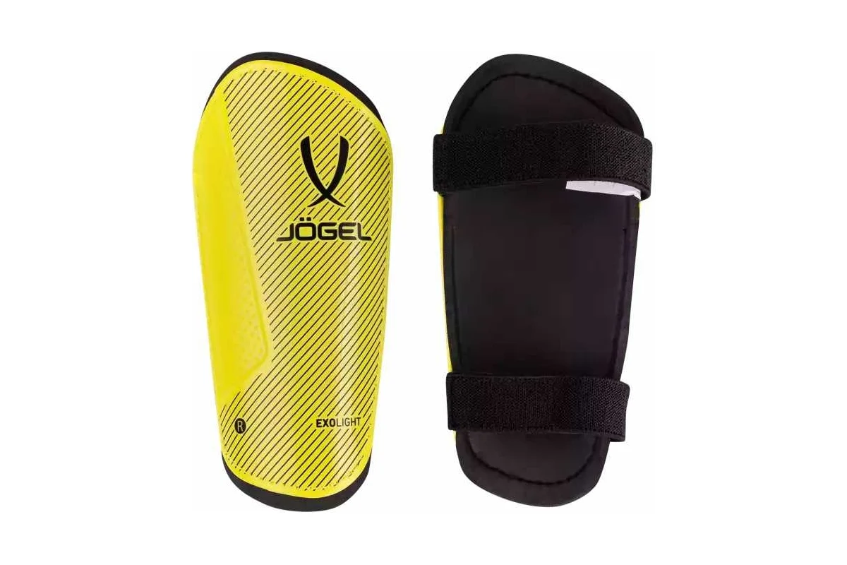 Фото Щитки футбольные Jogel JA-201 желтые 12219 со склада магазина Спортев