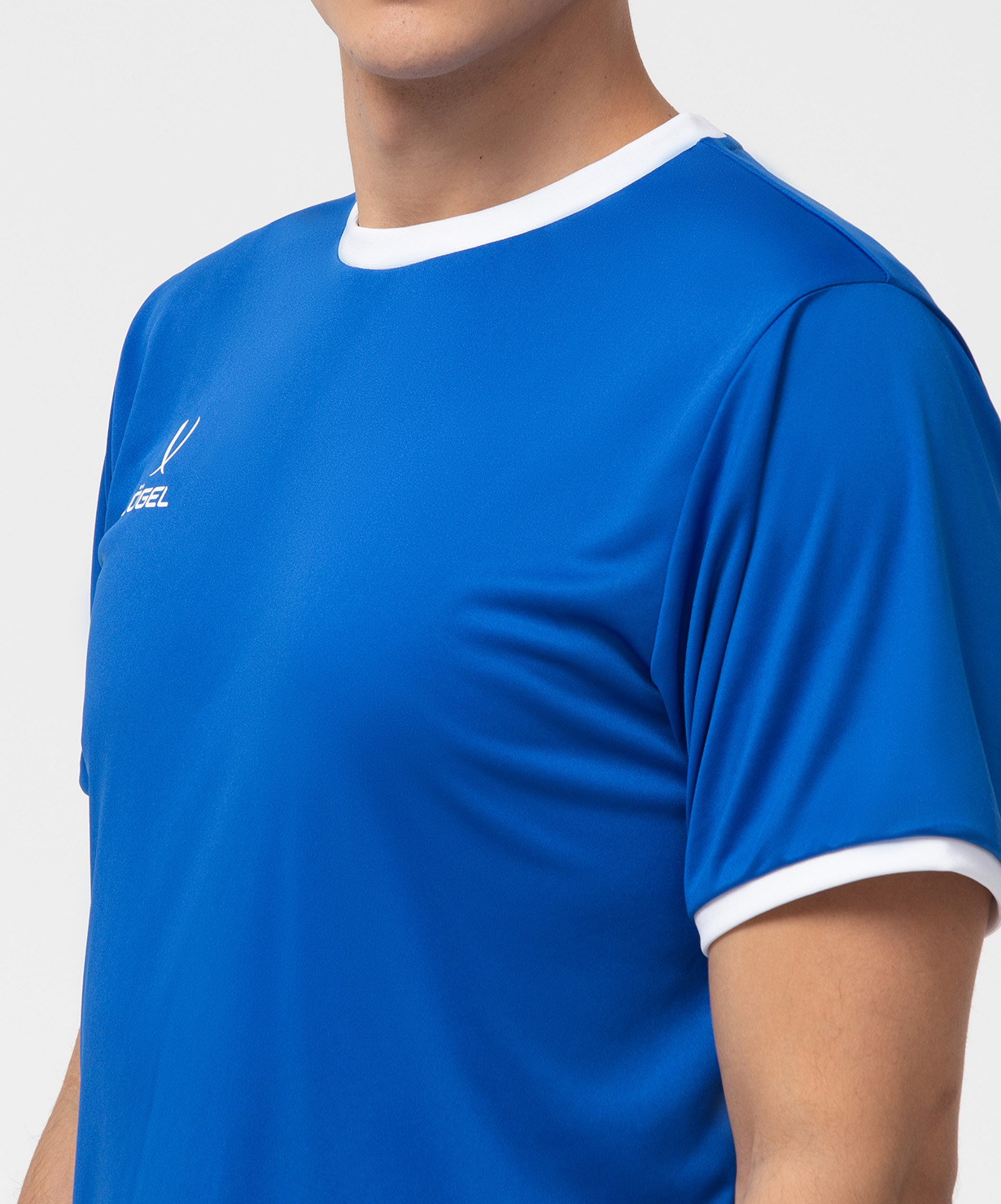 Фото Футболка футбольная JOGEL CAMP Origin, синий/белый со склада магазина Спортев