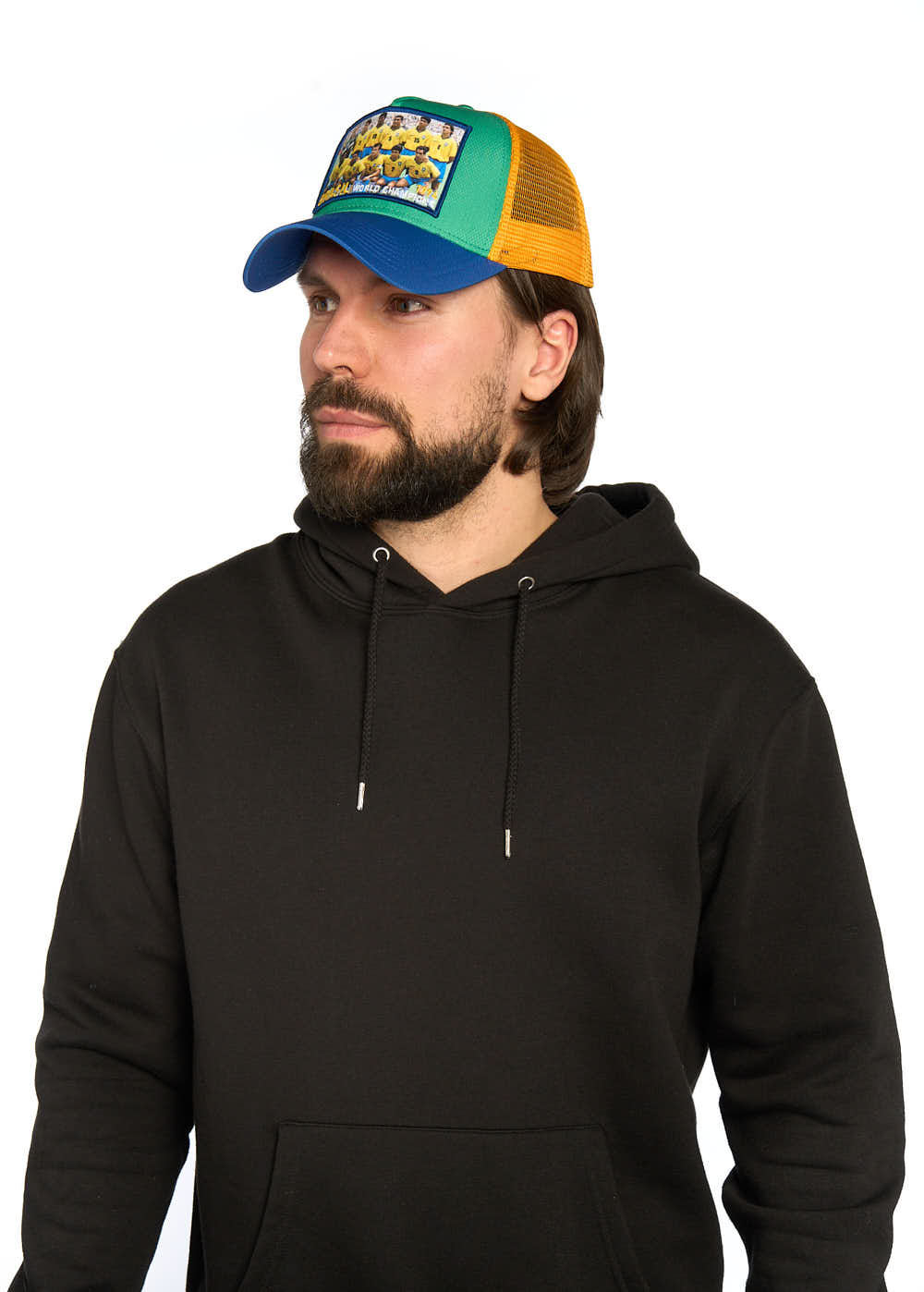 Фото Бейсболка VF BRASIL зеленый/синий/желтый р.55-58 207355 со склада магазина Спортев