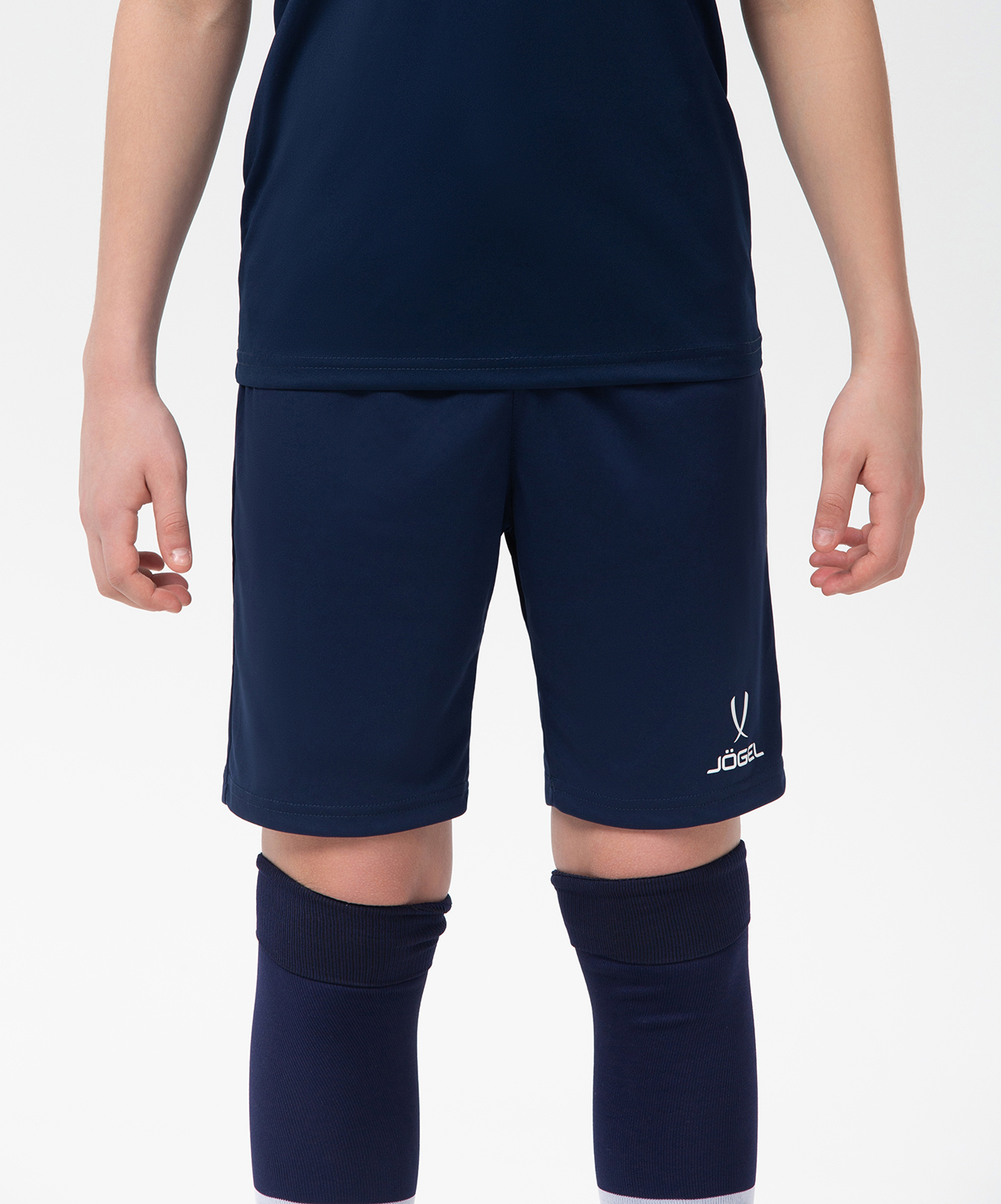 Фото Шорты игровые JOGEL CAMP Classic Shorts, темно-синий/белый, детский со склада магазина Спортев