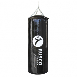Мешок боксерский RuscoSport 55 кг (+/- 5 кг), 180 см, d-35 см черный