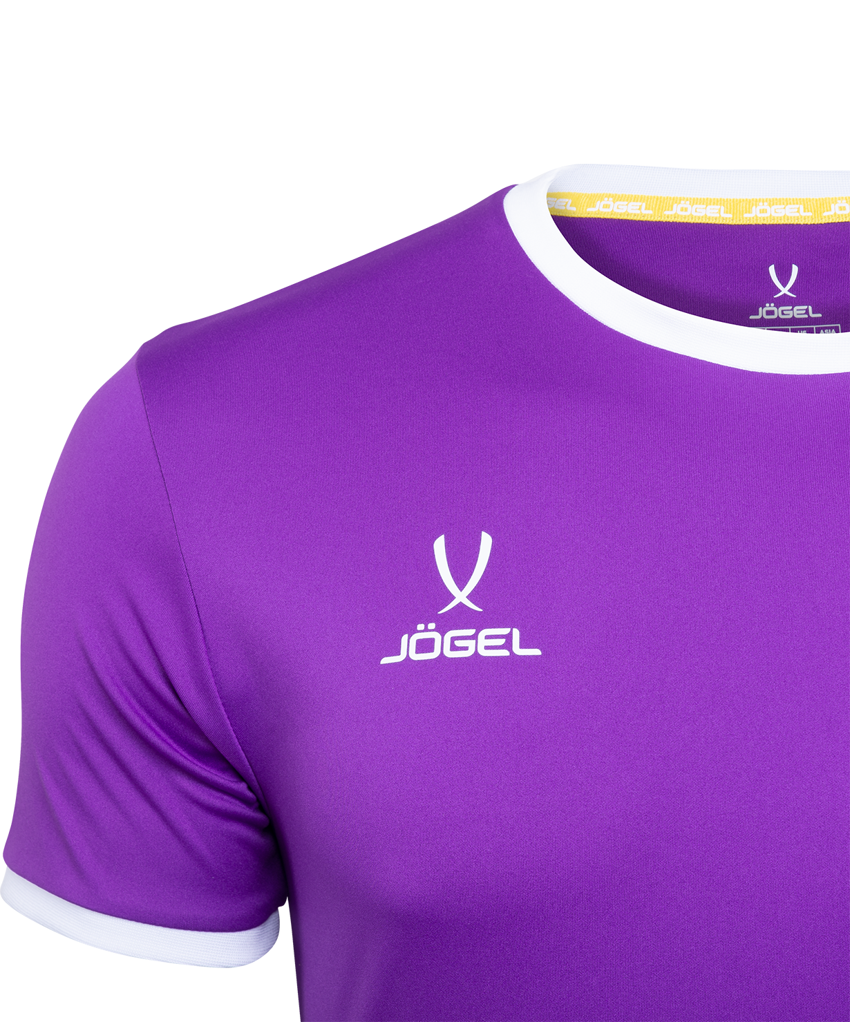 Фото Футболка футбольная JOGEL CAMP Origin, фиолетовый/белый со склада магазина Спортев