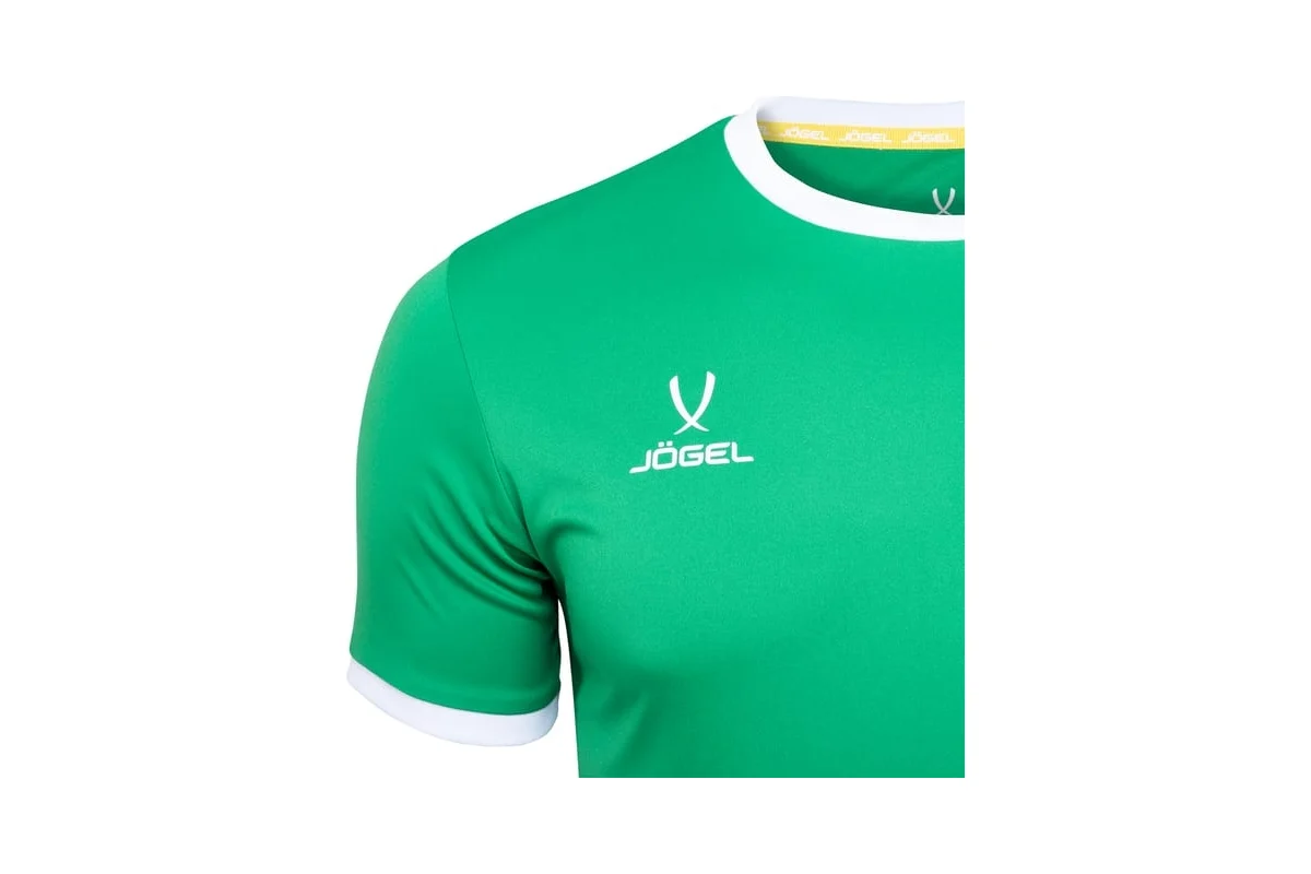 Фото Футболка игровая Jogel Camp Origin Jersey JFT-1020 зеленый/белый 16189/16181 со склада магазина Спортев