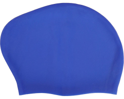 Шапочка для плавания E42822 Big Hair для длинных волос синий 10022286