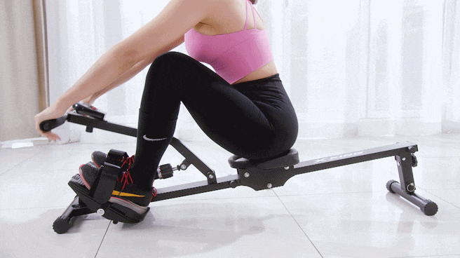 Фото Гребной тренажер DFC Row-M-2000 со склада магазина Спортев