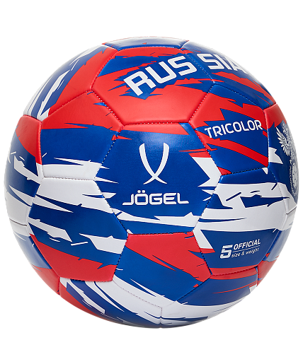 Мяч футбольный Jogel Russia Tricolor №5 3931 Фото Мяч футбольный Jogel Russia Tricolor №5 3931 со склада магазина Спортев