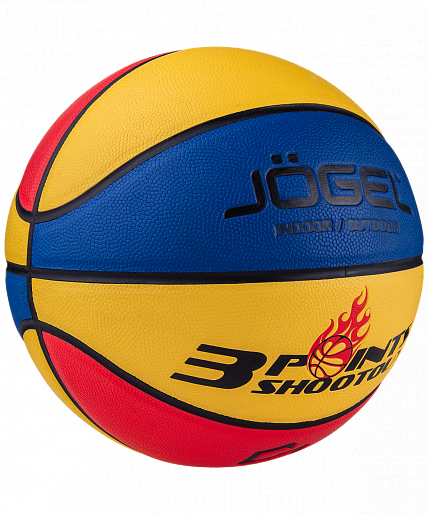 Фото Мяч баскетбольный Jogel Streets 3POINTS размер №7 17476 со склада магазина СпортЕВ