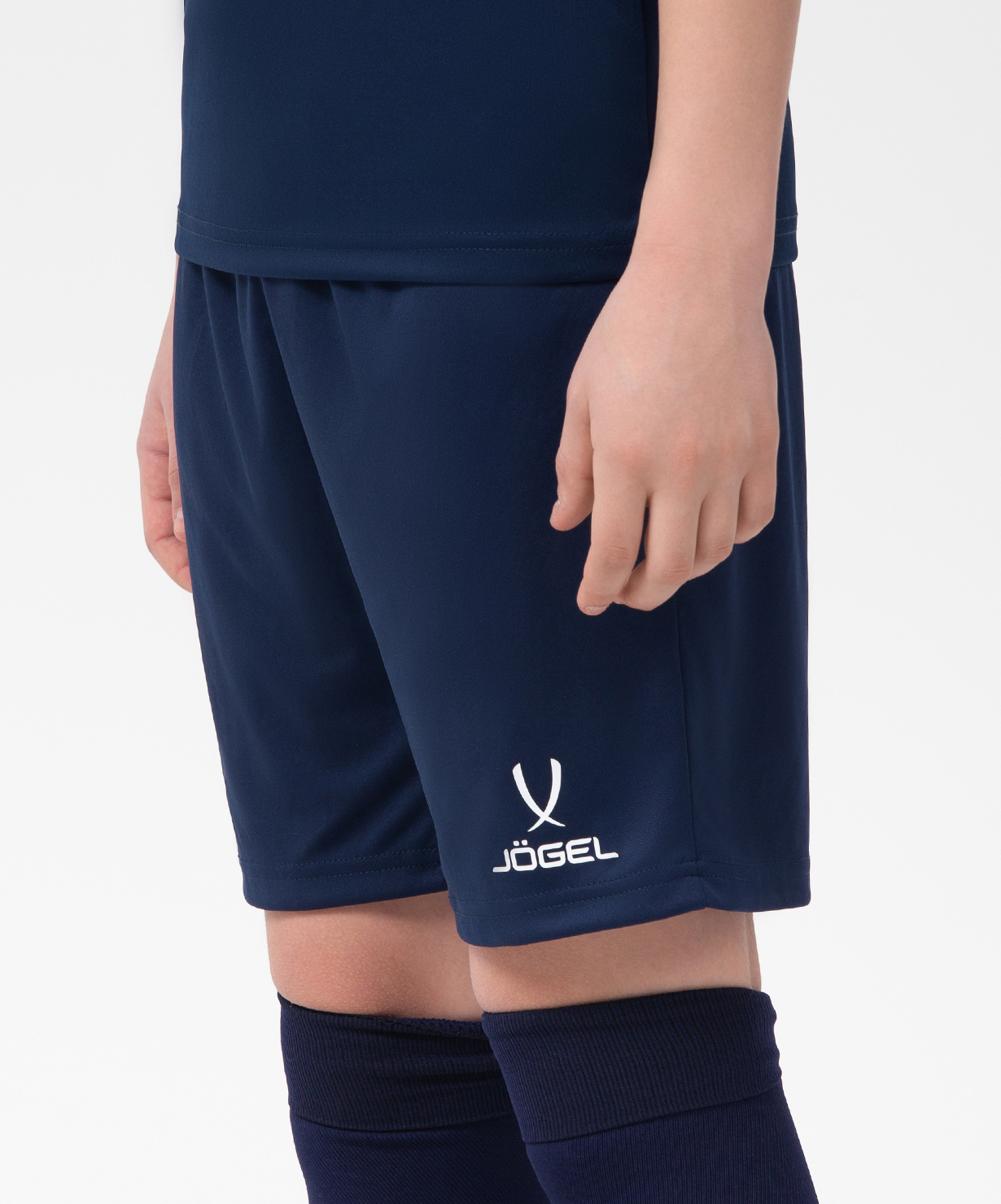 Фото Шорты игровые JOGEL CAMP Classic Shorts, темно-синий/белый, детский со склада магазина Спортев