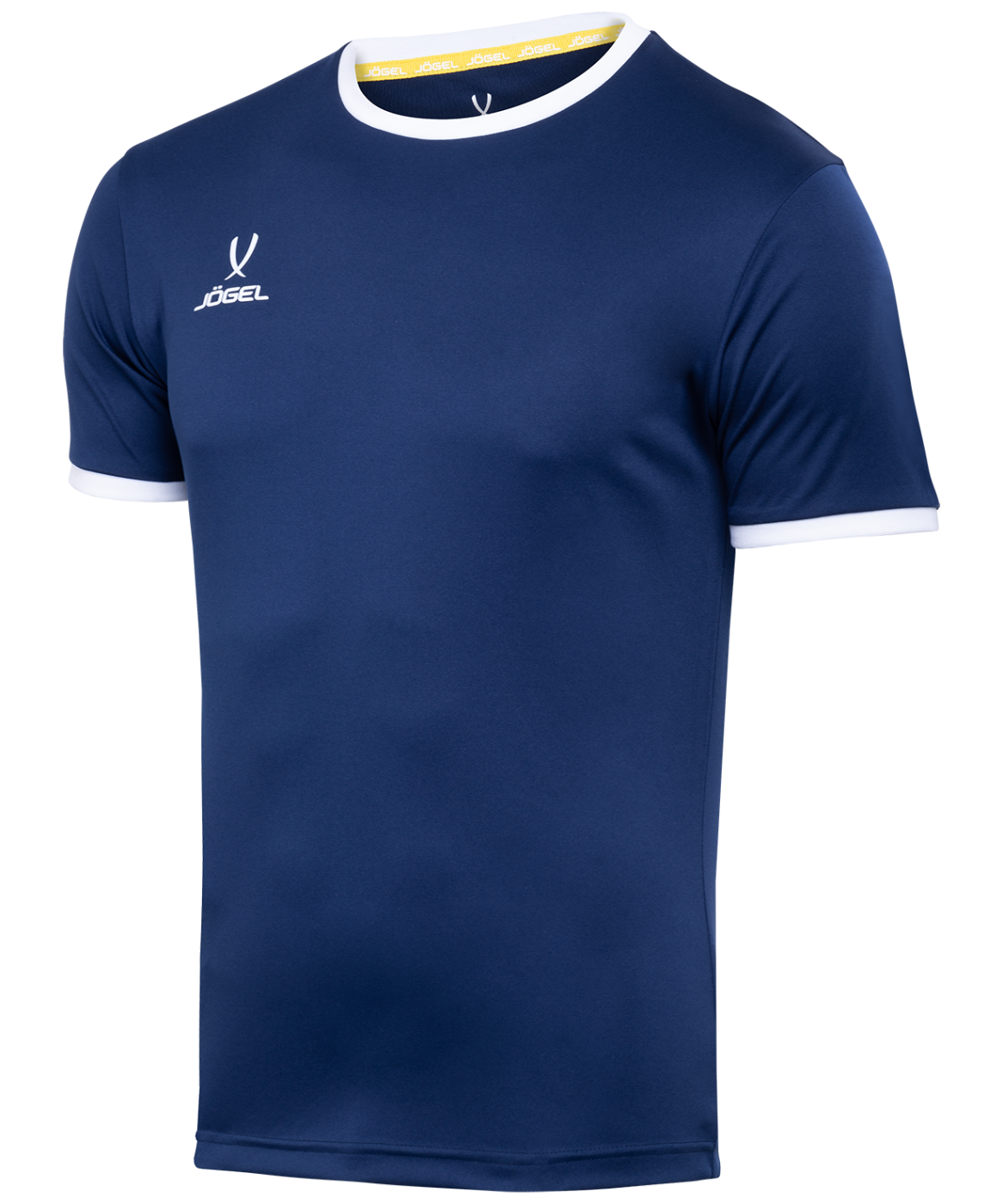 Фото Футболка футбольная JOGEL CAMP Origin, темно-синий/белый, детский со склада магазина Спортев