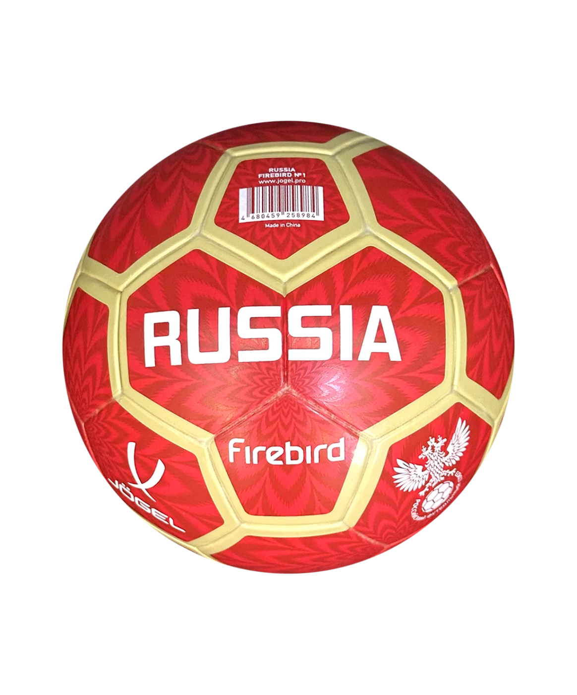 Фото Мяч футбольный Jogel Russia Firebird №1 3932 со склада магазина Спортев