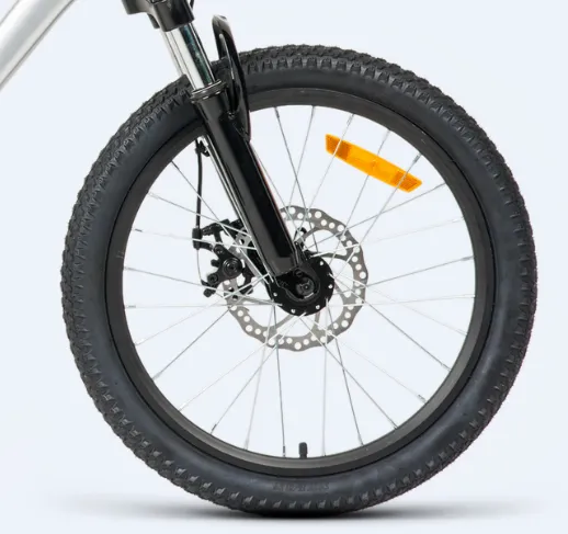 Фото Велосипед Forward Twister CX 20 (2026) серебристый со склада магазина Спортев