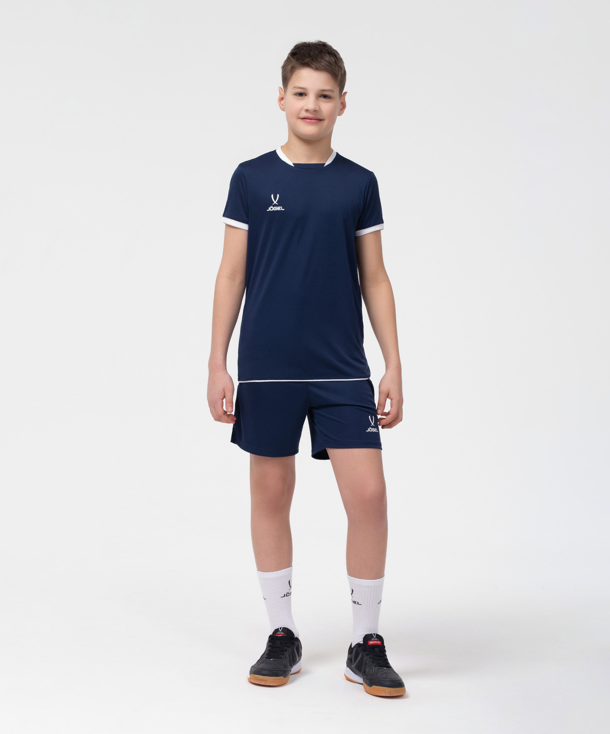 Фото Шорты волейбольные JOGEL CAMP, темно-синий, детский со склада магазина Спортев