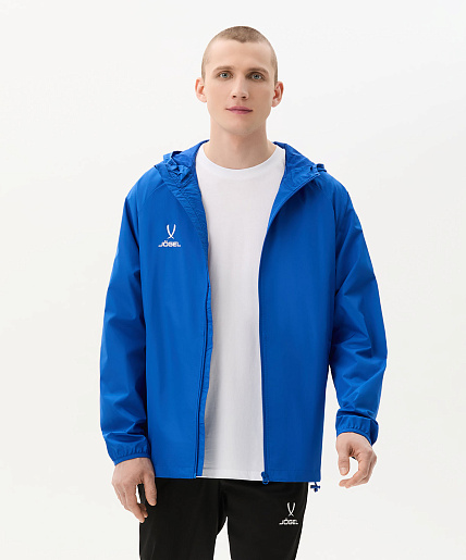 Фото Куртка ветрозащитная Jogel Camp Rain Jacket JC4WB0122.Z4 темно-синий 0365 со склада магазина Спортев