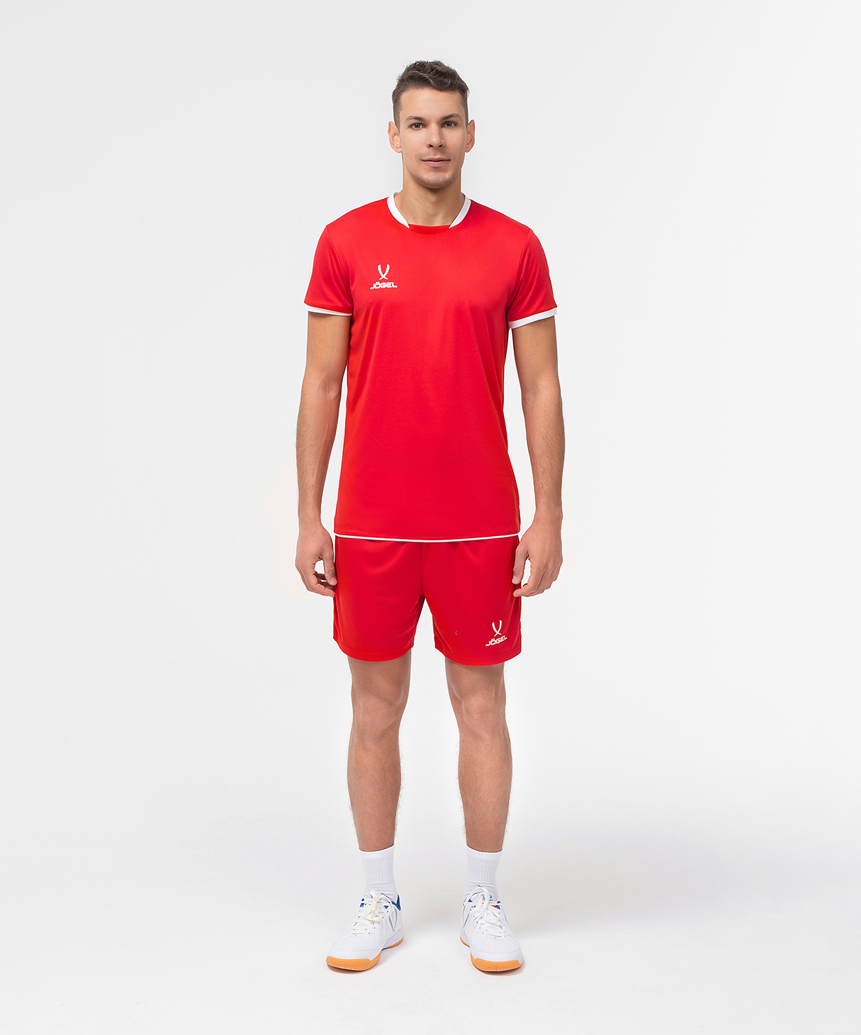 Фото Шорты волейбольные JOGEL CAMP, красный со склада магазина Спортев