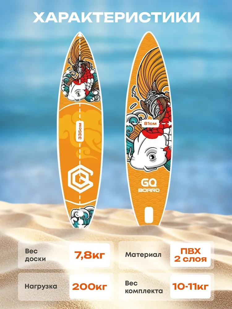 Надувная SUP-доска Сапборд KC Фото Надувная SUP-доска Сапборд KC со склада магазина Спортев