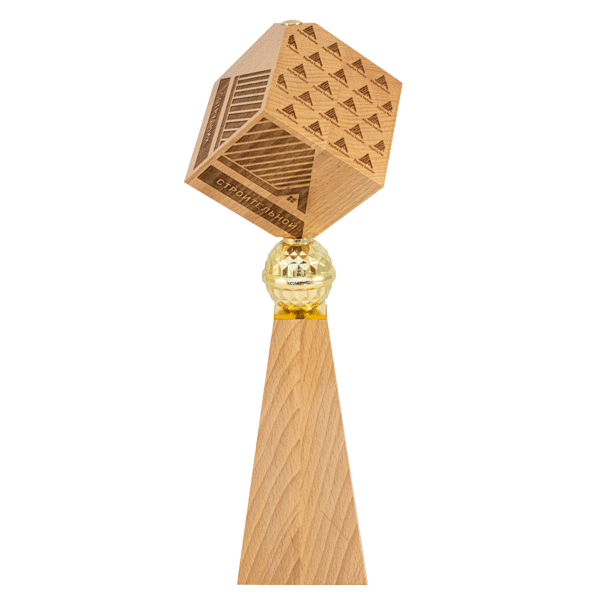 Фото Приз DR 06201 (дерево, пластик, H-380мм) со склада магазина Спортев