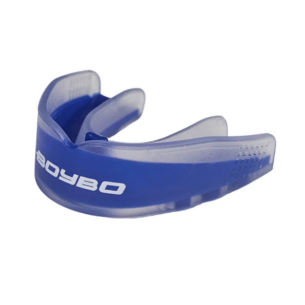 Фото Капа одночелюстная BoyBo Shield BS200 Premium синий 6296 со склада магазина Спортев