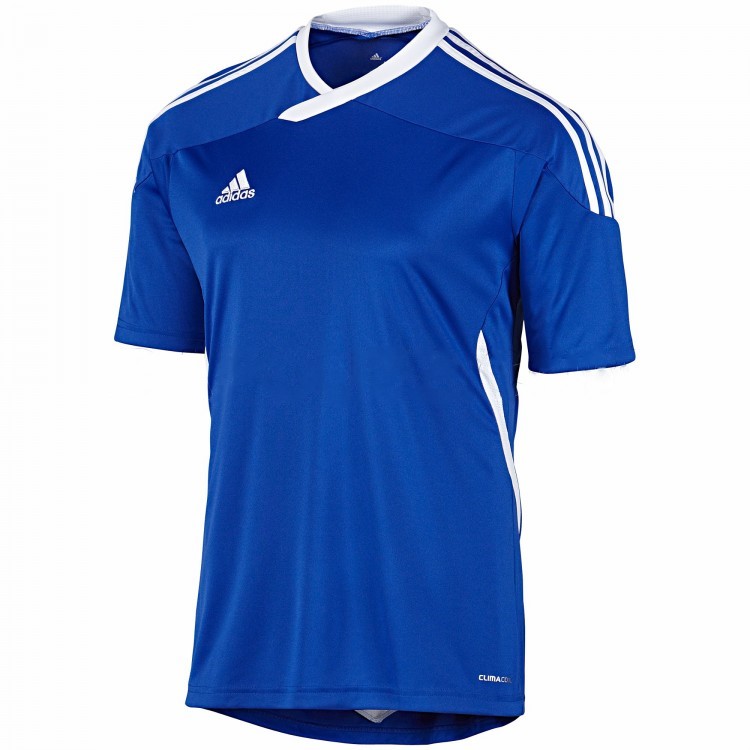 Фото Футболка игровая Adidas Tiro 11 JSY синий V39878 со склада магазина СпортЕВ