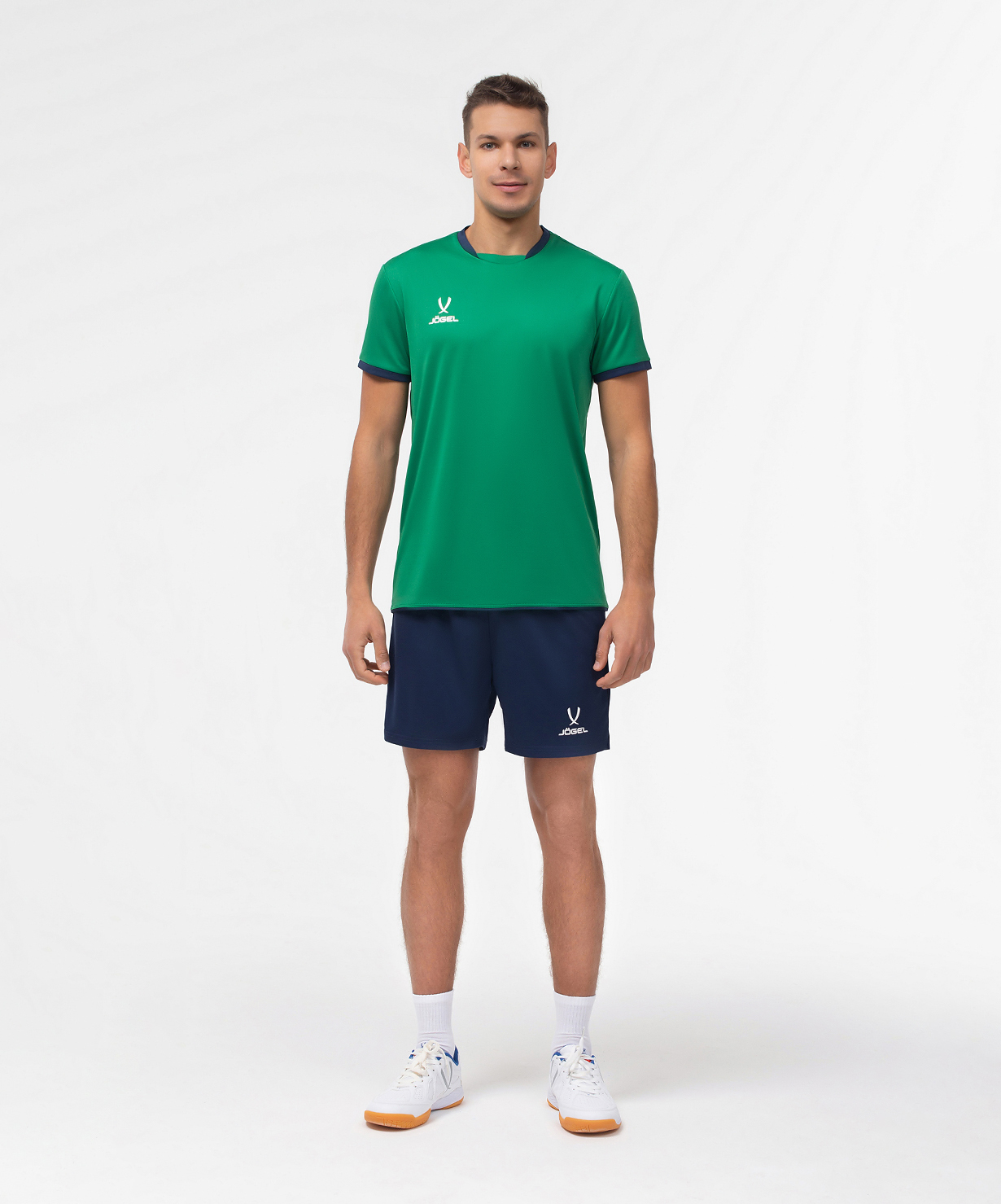 Фото Футболка волейбольная JOGEL CAMP, зеленый со склада магазина Спортев