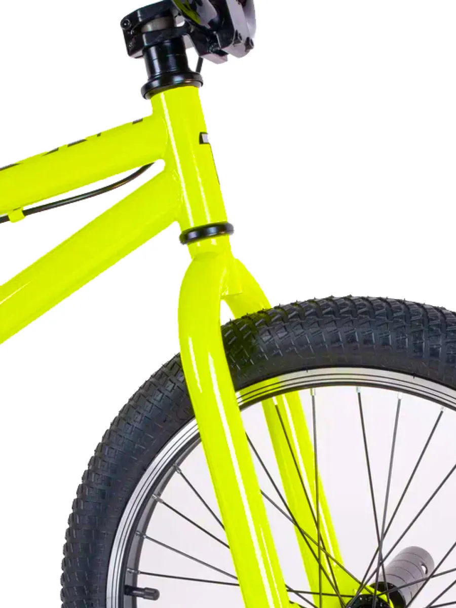Фото Велосипед BMX TechTeam Step One 20" (2022) желтый 580015 со склада магазина СпортЕВ