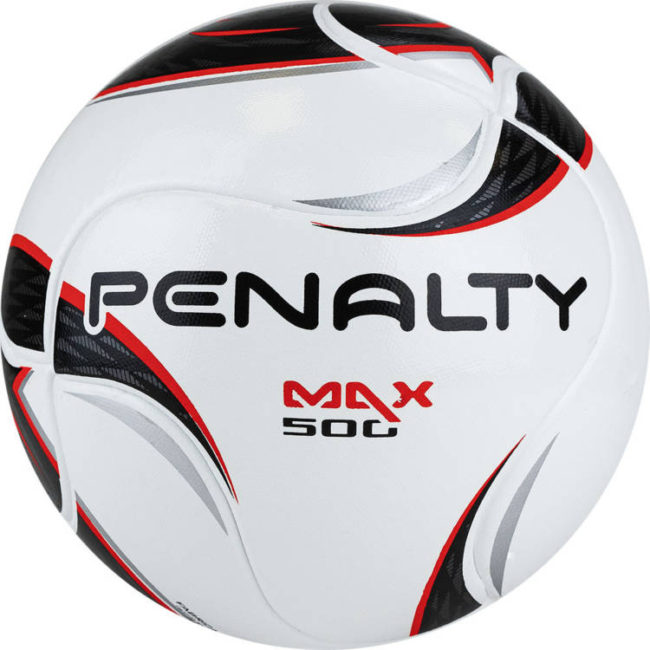 Фото Мяч футзальный Penalty Futsal Max 500 Term XXII №4 белый/красный/черный 5416281160-U со склада магазина Спортев