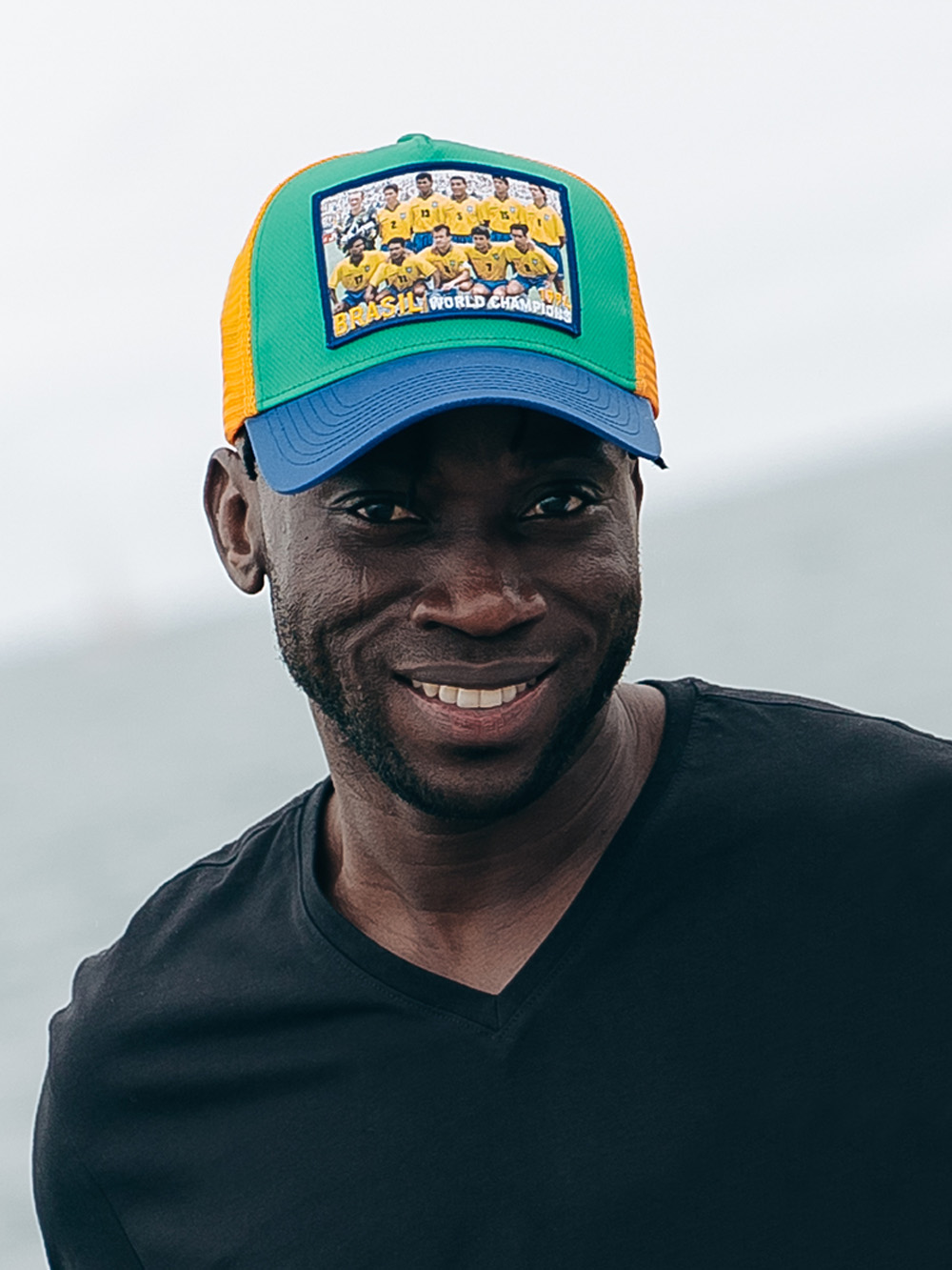 Фото Бейсболка VF BRASIL зеленый/синий/желтый р.55-58 207355 со склада магазина Спортев