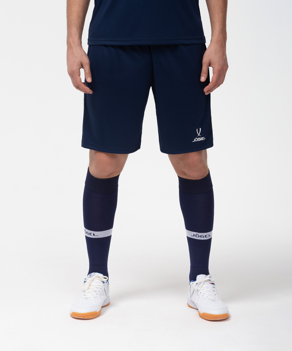Фото Шорты игровые JOGEL CAMP Classic Shorts, темно-синий/белый со склада магазина Спортев